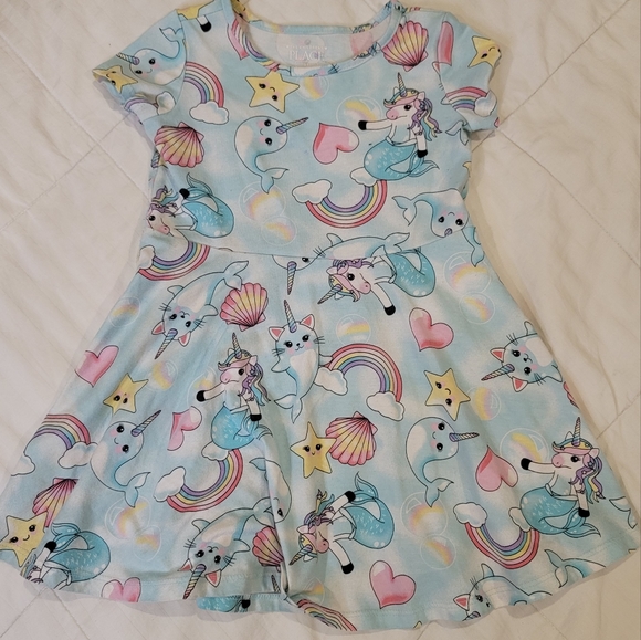The Children's Place Other - ❤$5 The Children's Place Unicorn girls dress size 3T